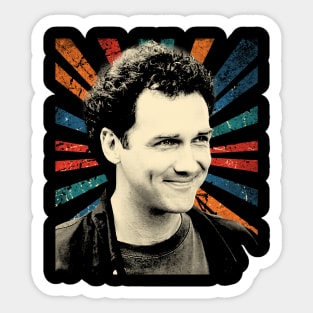 vintage Norm Macdonald is a Canadian stand-up come Sticker